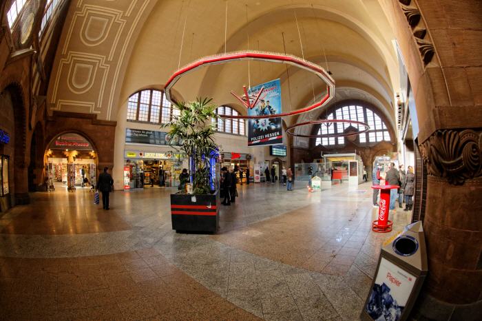 Bahnhof Gießen - Innenansicht
