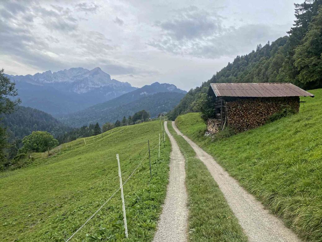 Wanderung Hintergrasseck Garmisch-Partenkirchen