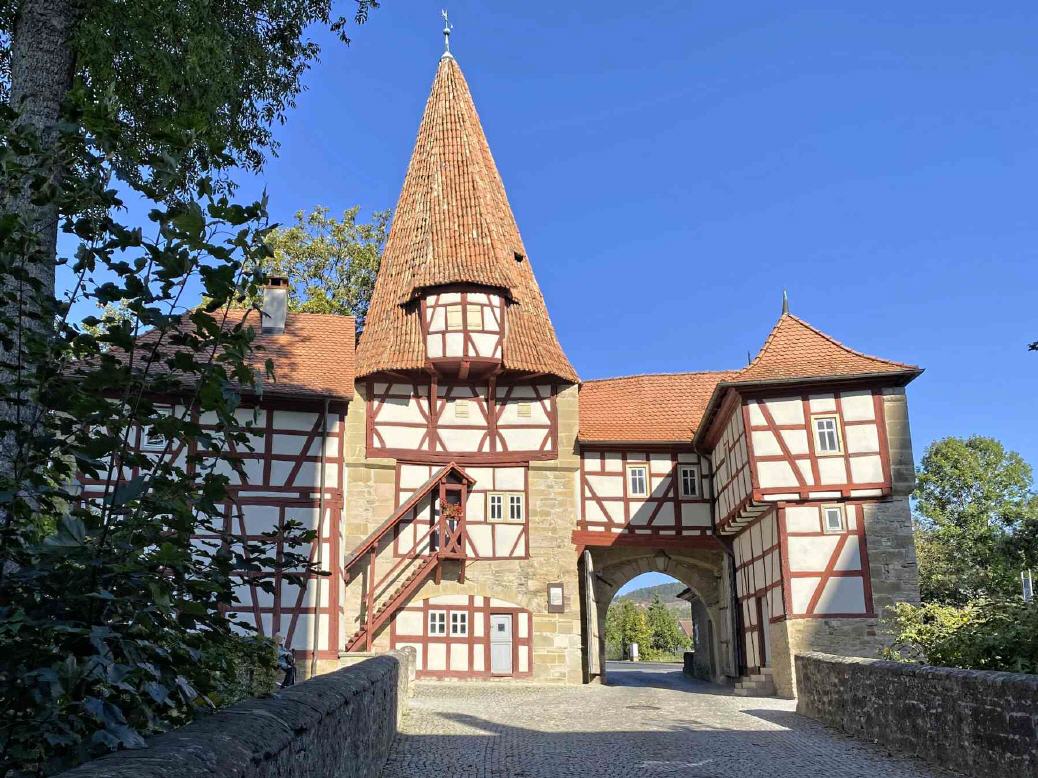 Iphofen R&ouml;delseer Tor Franken