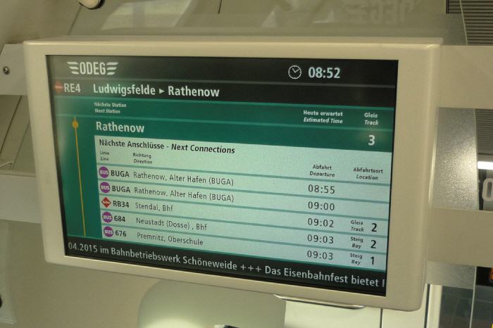 ODEG - BR 445 - Informationssystem