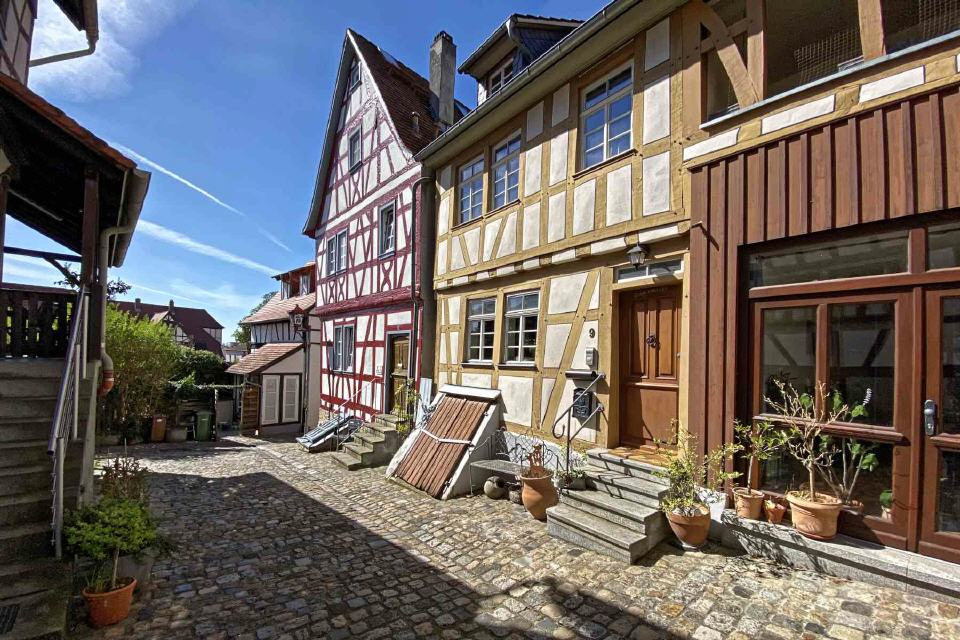 Heppenheim an der Bergstra&szlig;e Schulgasse