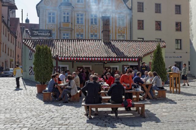 Regensburg - Historische Wurstküche